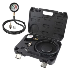 Exhaust Back Pressure Tester Kit Professional Car Diagnostic Test Tool 6 FT Hose