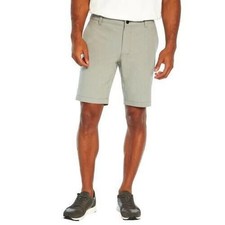 Banana Republic Men's Comfort Flat Front Short, Monument, 30