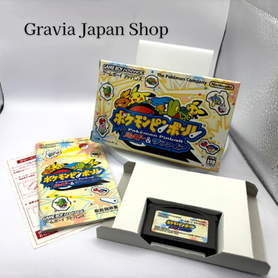 [Near Mint] Pokemon Pinball Rubin Saphir Gameboy Advance CIB Japan getestet