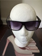 Unbranded Women's Black and Purple Sunglasses