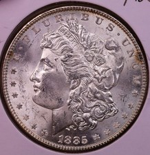 1885-P Morgan Dollar Choice BU+ ***RARE ORIGINAL COIN***