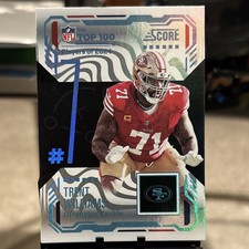 Panini Score 2025 Top 100 Insert Trent Williams 49ers #7 NFL Football Card