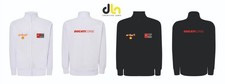 FELPA zip  TRIBUTO DUCATI nera bianca  xs s m l xl 2xl