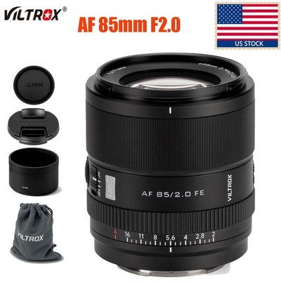 VILTROX AF 85mm F2.0 EVO FE Lens for Sony E-Mount Cameras A7IV ZV-E1 A7CII A7RV