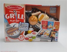 Melissa & Doug Flip & Fry Grill Play Set with Water WOW! Color Changing Play ...