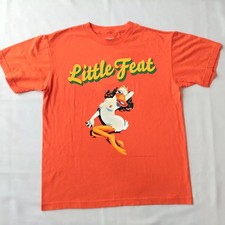 Rare Little Feat Band Duck Cotton Orange T Shirt Size S-5XL HD701