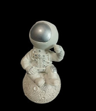 Astronaut on Moon Figurin Space Spaceman Desk Decor Cool Office Gift Idea Figure