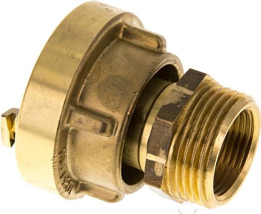 "Storz-Kupplung G 1\"(AG), 25-D, Messing Werkstoff:Messing Storz-GrößE:25-D"-image