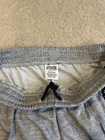 Victoria's Secret PINK Open leg Grey Black Classic Jogger Pants Size Small