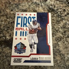 2023 Score #7 LaDainian Tomlinson First Ballot Card San Diego Chargers