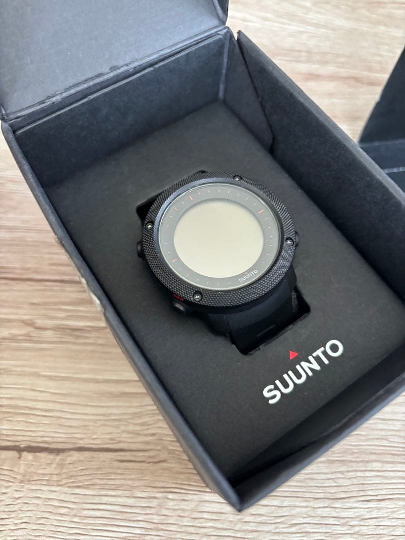 Suunto Traverse Alpha Black Red GPS Watch Hunt Fishing Military w
