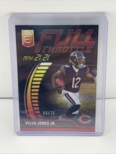 2023 Elite Full Throttle Velus Jones Jr. Bears /75 No FT-VJ