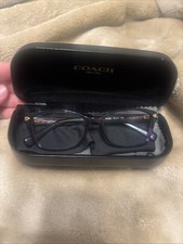 Coach Eyeglass Frames with case 5288 Confetti Purple 51017 -135