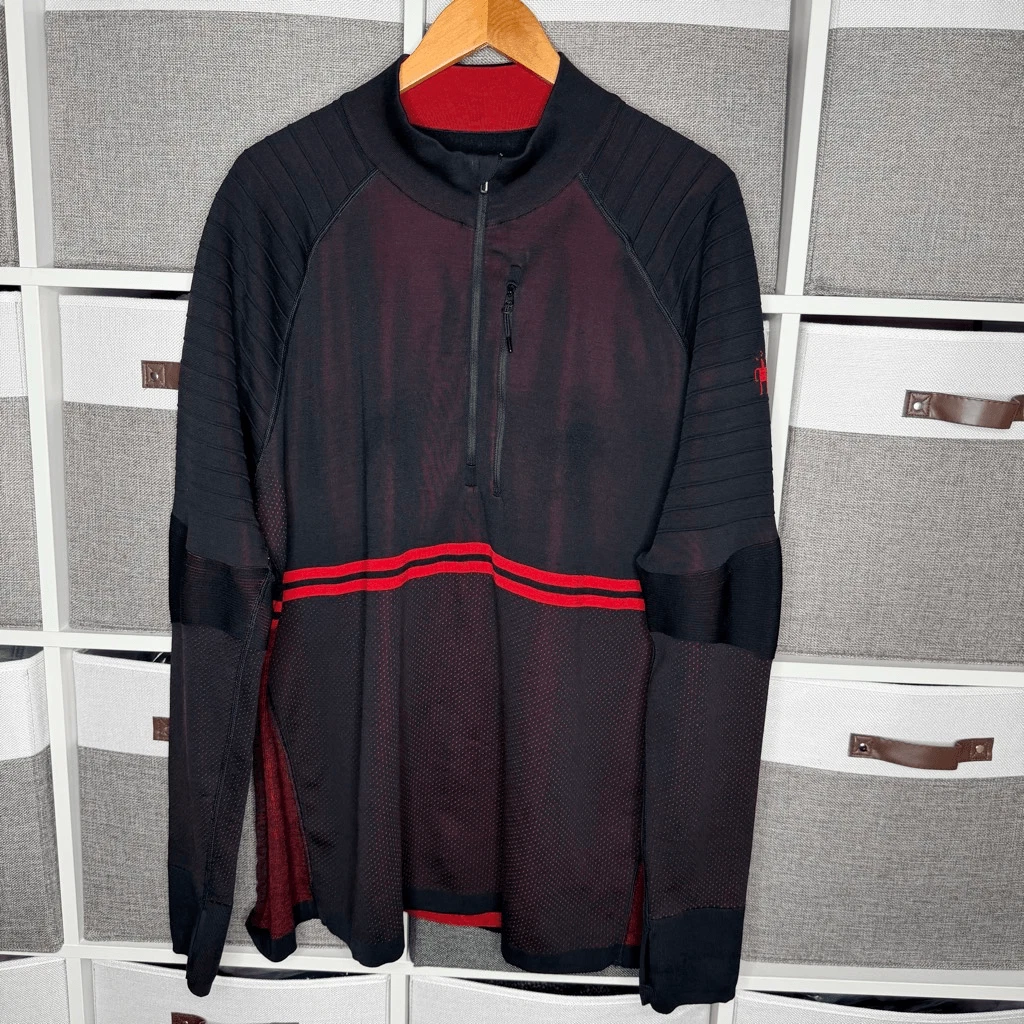 SMARTWOOL INTRAKNIT MERINO Tech 1/4 ZIP BASE LAYER TOP Size XXL
Opens in a new window or tab