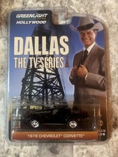 1978 CHEVROLET CORVETTE  * DALLAS TV SERIES *  Greenlight Hollywood Series 10