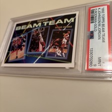 1992-93 Topps - Beam Team Michael Jordan, Dennis Rodman, Kevin Johnson #3 Gold
