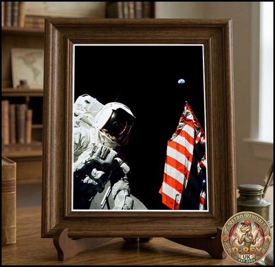 Apollo 17 Mondmission Labor gedrucktes Foto: 10''x8''