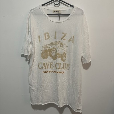 Alchemist- Distressed Diego T Shirt, Ibiza Cave Club,Size 2XL NWT