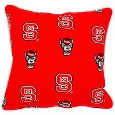 NC State Wolfpack Outdoor Decorative Throw Pillow, 16" x 16"