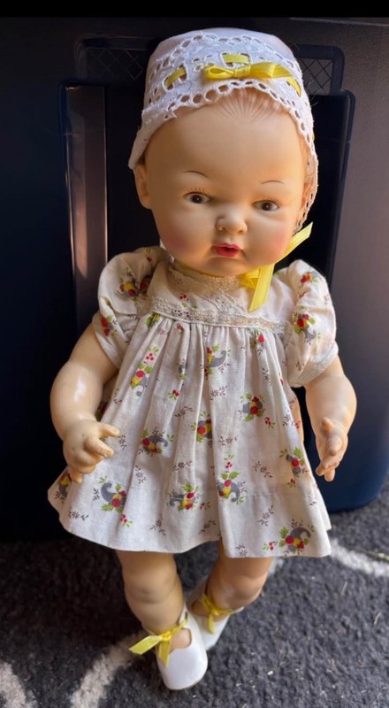 Vintage Horsman Bye Lo Baby #4376  Adorable Baby Doll