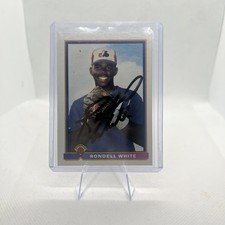Rondell White 1990 Bowman Autograph Card