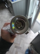 MiniSun GU10 brushed Chrome Downlights 10x Fire Rated