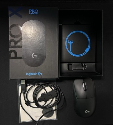 Logitech PRO X SUPERLIGHT Wireless Gaming Mouse - Black