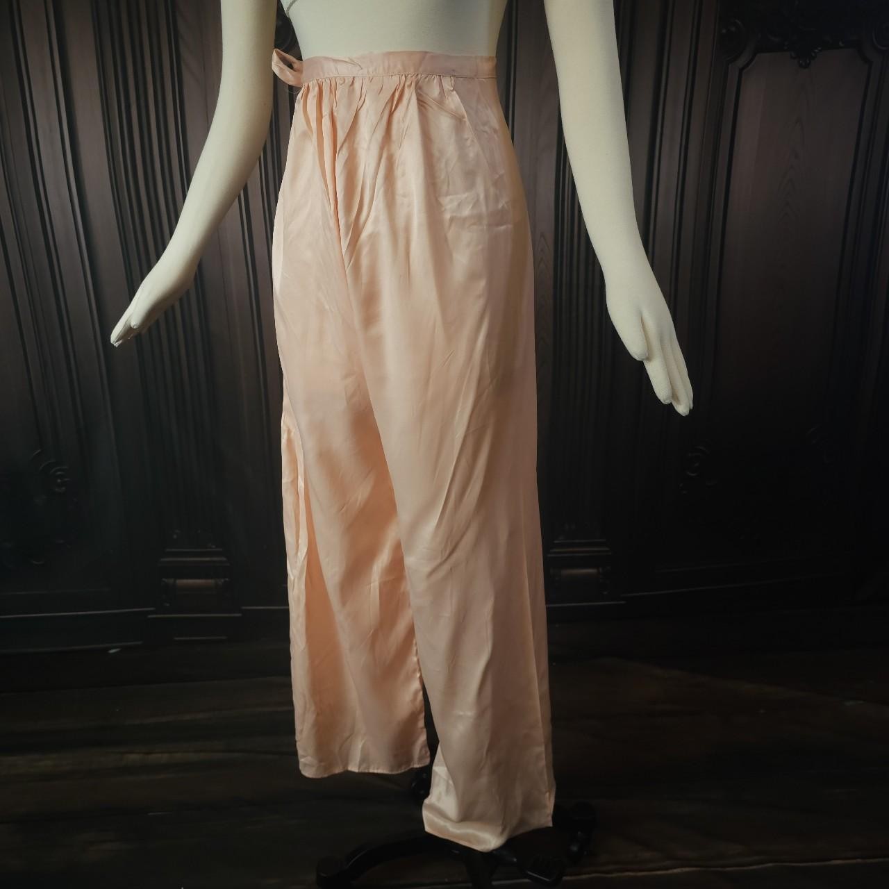 Antique Vintage 1930s 1940s Pink Lingerie Beach P… - image 8