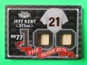2024 Leaf Lumber HOF Jeff Kent 1/5 SSP Dual Game Used Bat Dodgers, Astros F0644