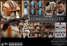 Hot Toys MMS524 Star Wars Clone Commander Cody 1 6th Scale Figure NIB Sealed