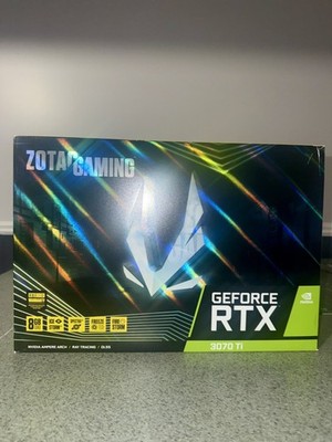 ZOTAC GAMING GeForce RTX 3070 Ti 8GB GDDR6X Graphics Card for sale