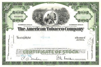 22 Aktienzertifikate USA 1960er Jahre, Vintage
