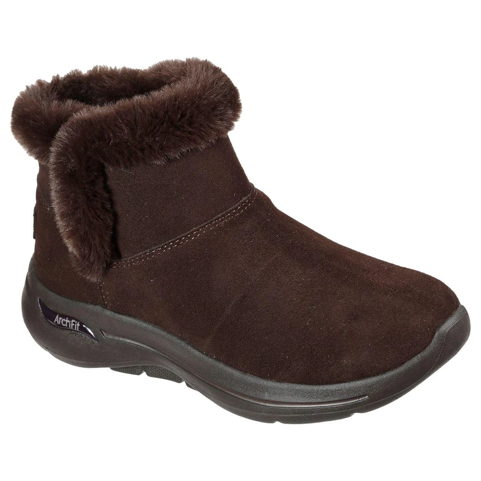 Skechers (GAR144400) Botines de Mujer Go Walk Arco Para Cherish en Ru 3 A 8 Foto 3 de 4
