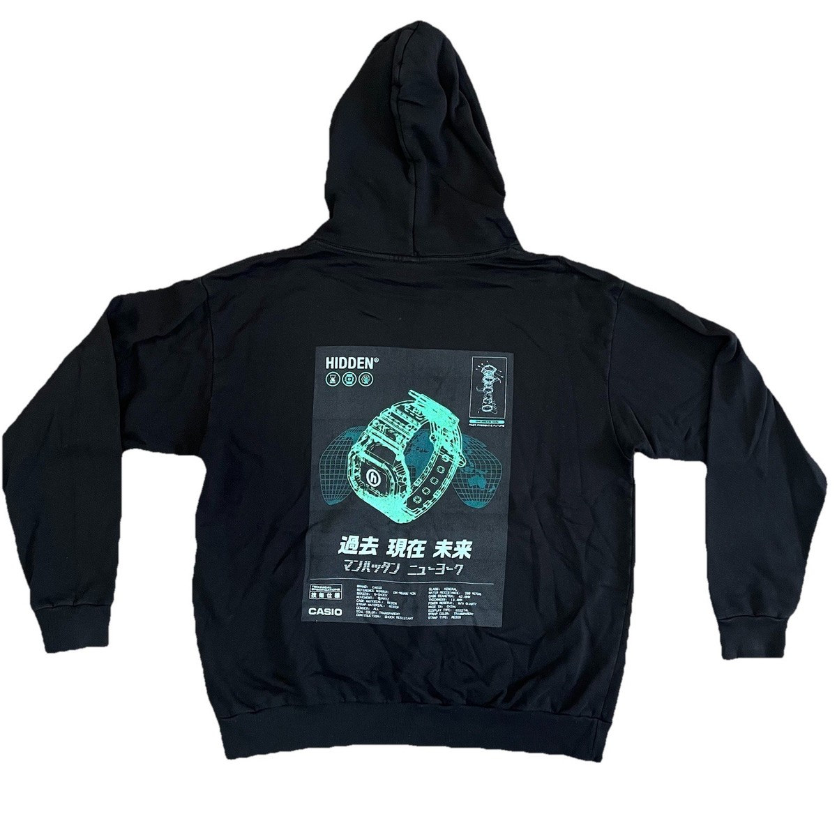 G-SHOCK x Hidden NY Limited-Edition Casio Collab Hoodie Size Large