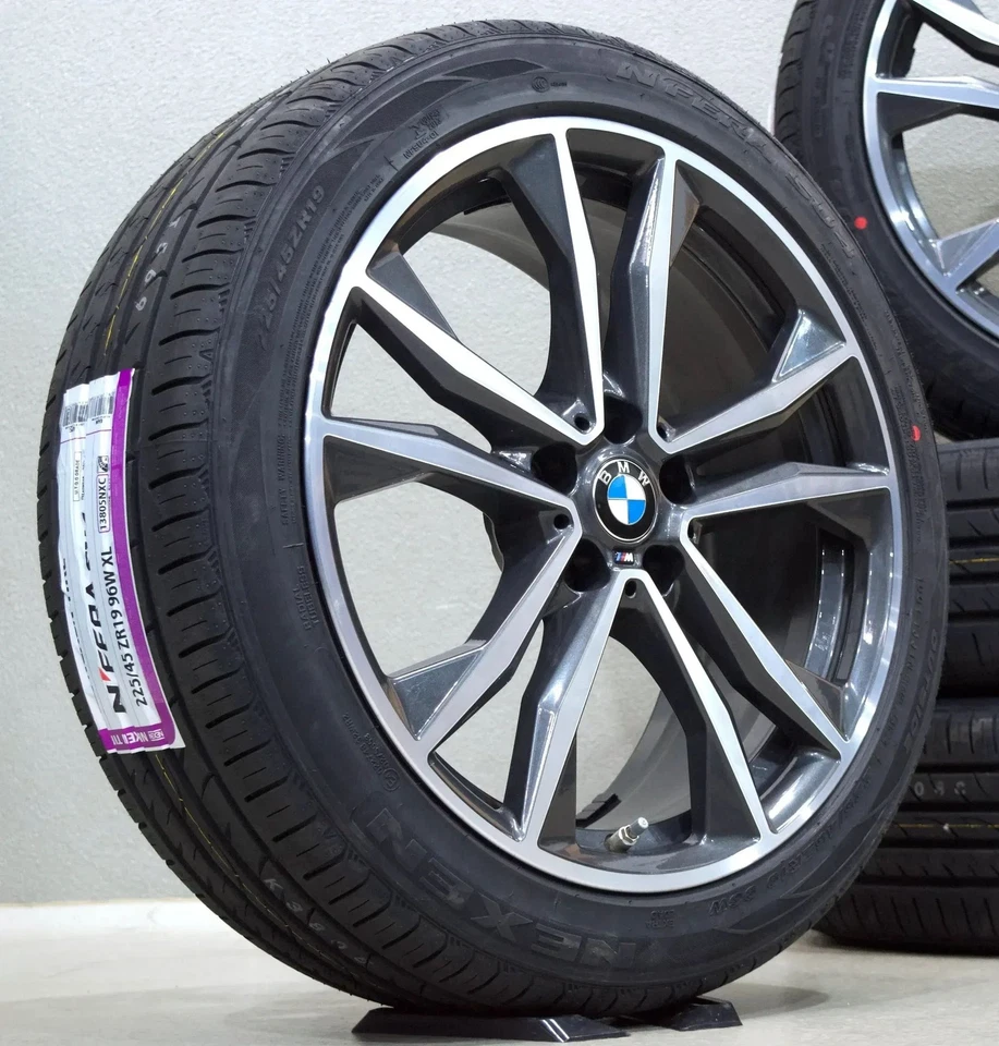 Original BMW X1 F48 X2 F39 19 Zoll Sommerreifen M715 Reifen NEU Felgen DOT24__ - Bild 3 von 4