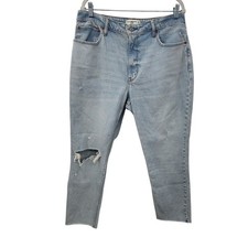 New NWT Abercrombie  Fitch The Skinny High Rise Curve Love Size 32 14