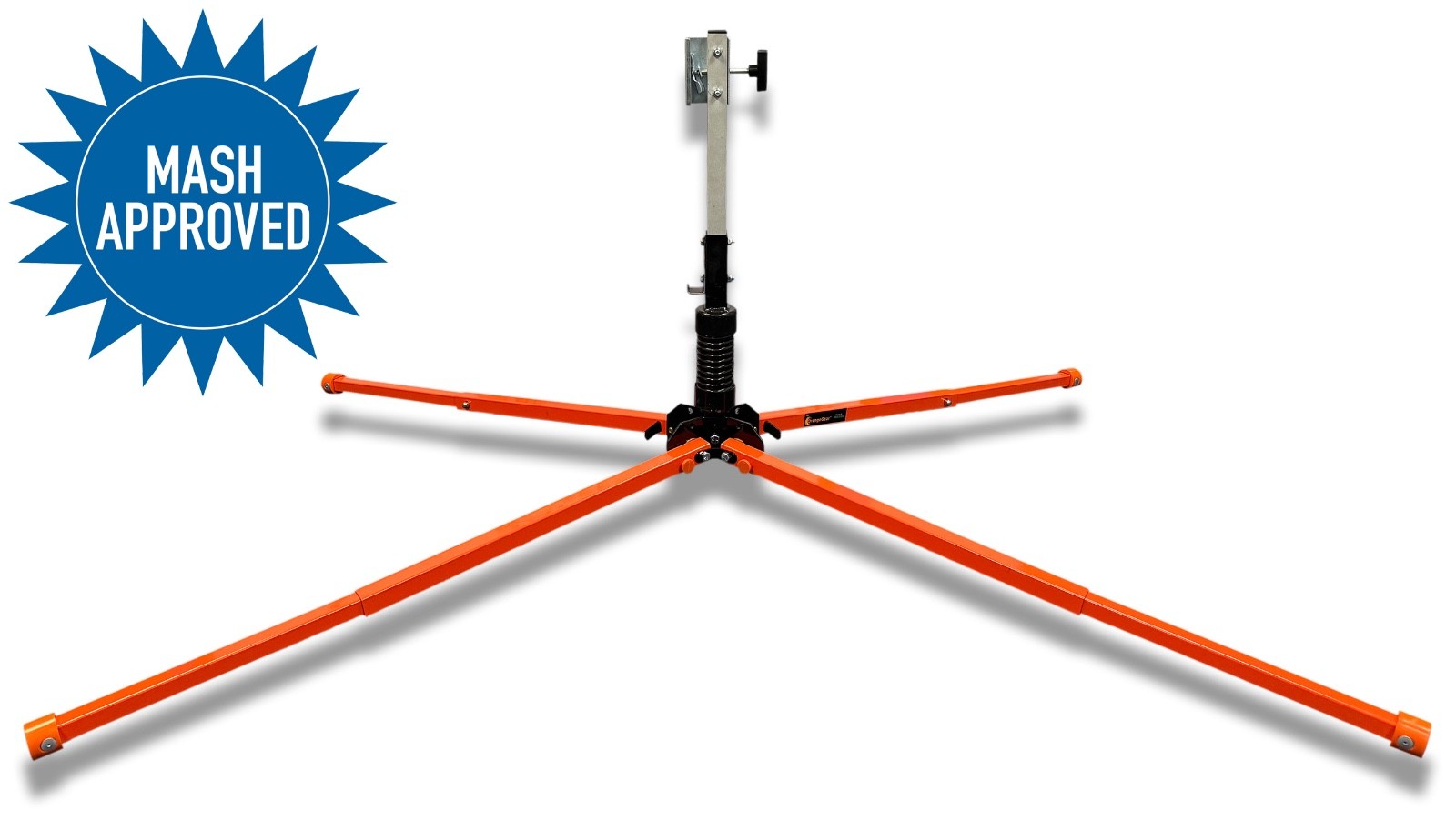 Single Spring Steel Traffic Sign Stand Kick Release Extendable Legs Road