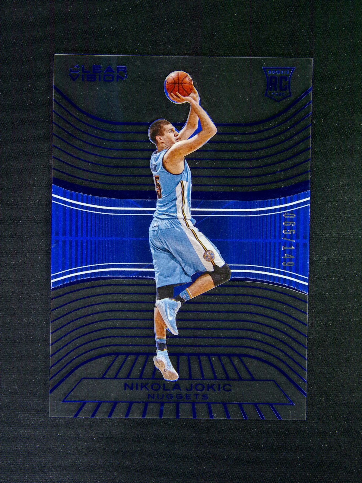 Nikola Jokic 2015 Clear Vision #99 Blue /149 Price Guide - Sports