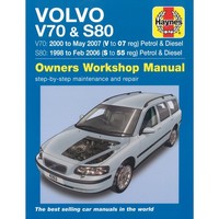 Volvo S80 V70 1998-2007 Benzin Diesel Limousine Kombi Repair Manual Haynes