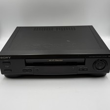 Sony SLV-679HF 4-Head Hi-Fi Stereo VHS VCR Player Recorder  Working