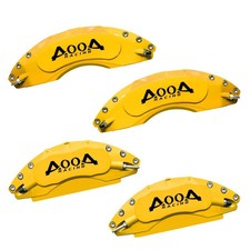 Ylwblk Brake Caliper Covers 2025 Dodge Charger Daytona Rt Fr Aluminum Alloy