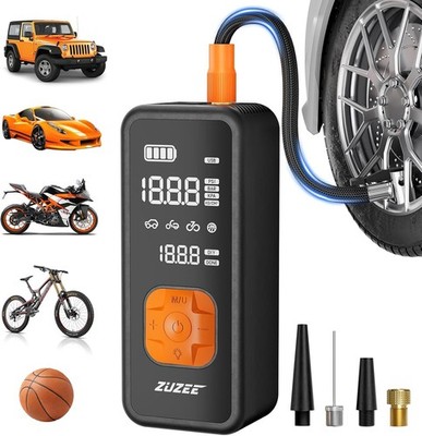 Zuzee Z1 Tire Inflator Cordless Air Compressor 150PSI 20000mAh Portable Pump
