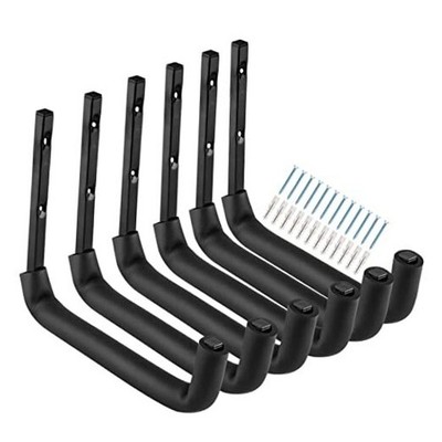 Garage Hooks, 10'' Heavy Duty Garage Storage Tool Hangers, Wall Mount Storage