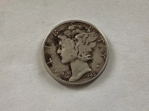 1945 Mercury Dime