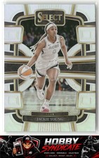 2024 Panini Select WNBA #38 Jackie Young Prizms Silver