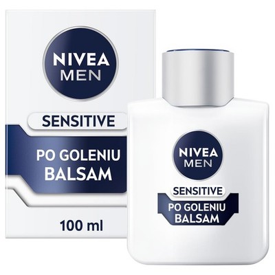 NIVEA MEN Sensitive Beruhigende Rasierlotion 100 ml 100 (1er Pack), Weiß 