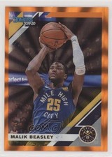 2019-20 Panini Donruss Holo Orange Laser Malik Beasley #52 00jz