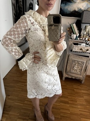 Philosophy di lorenzo GIAMBATTISTA VALLI White Tutu Mini Dress 38 IT