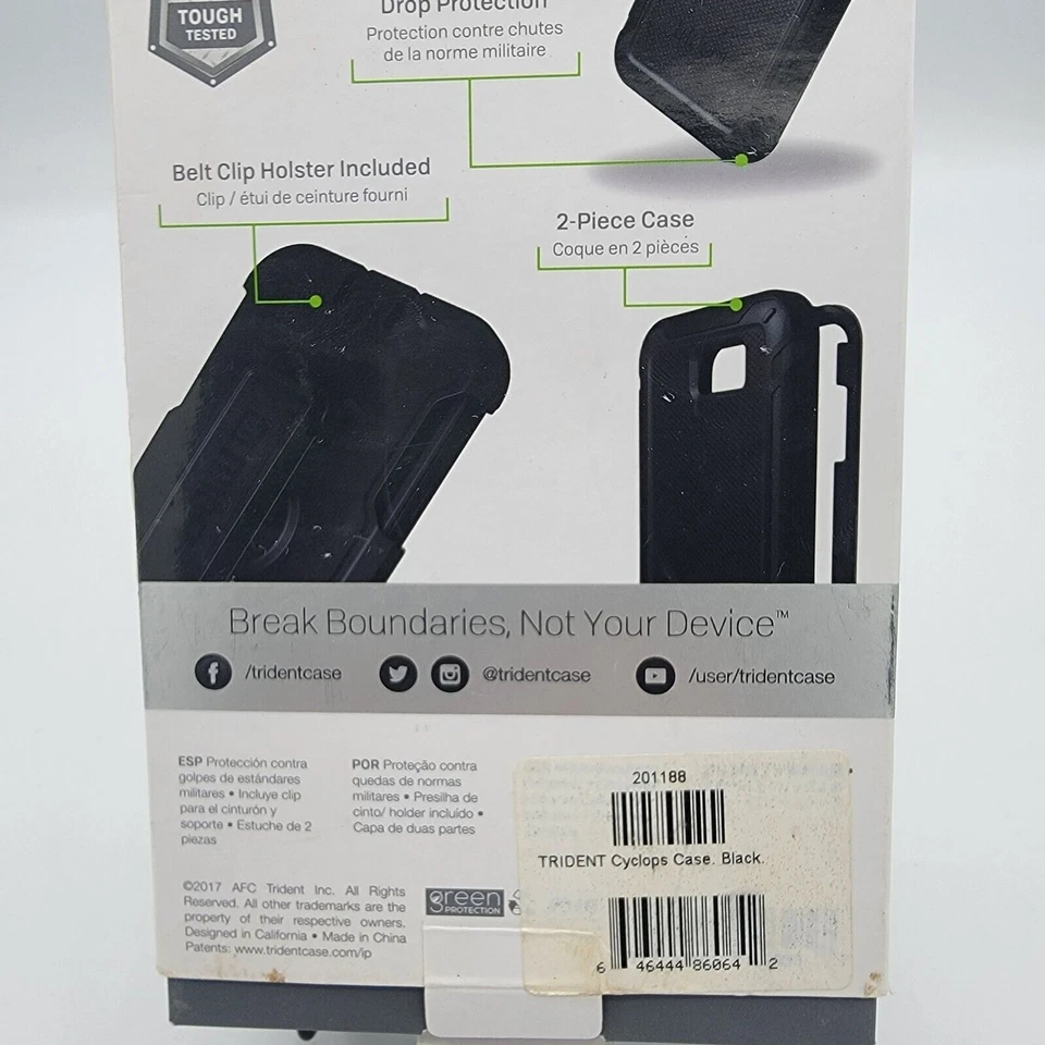 Trident Cyclops Shockproof Hard Shell Snap Cover Case for GALAXY J3 (2017) - Image 4 of 4