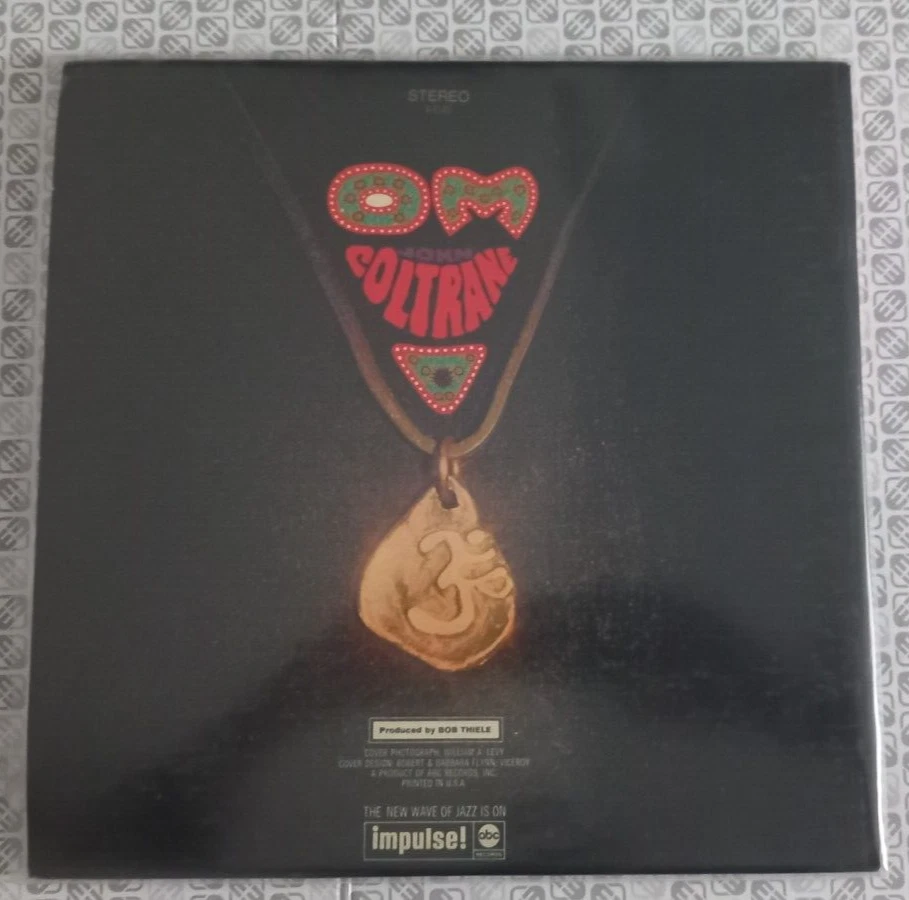 The JOHN COLTRANE Om VINYLE LP 33T jazz  ORIGINAL France de 1968  A-9140 - Photo 3/3